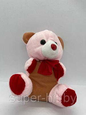Медведь мягкая игрушка в ассортименте, высота 19-20 см., фото 2