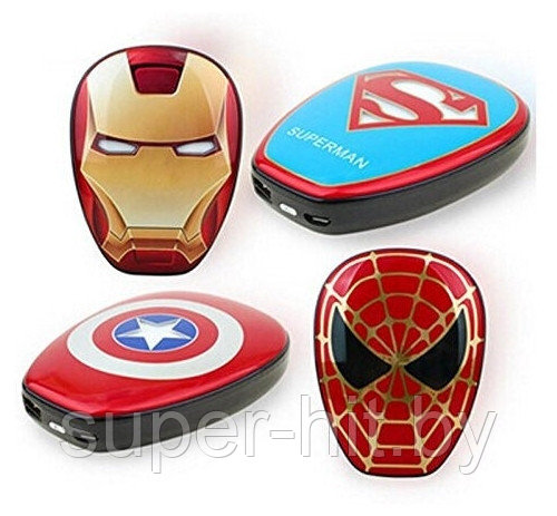 Портативное зарядное Power Bank Marvel Avengers12000 mAh Iron Man - фото 2 - id-p171921490