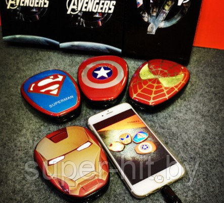 Портативное зарядное Power Bank Marvel Avengers12000 mAh Iron Man - фото 8 - id-p171921490