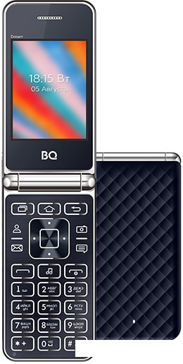 Смартфон BQ-Mobile BQ-2445 Dream (темно-синий) - фото 1 - id-p171350943