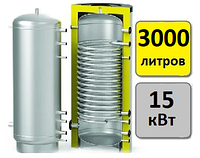 Бак скоростного нагрева с ТО для ГВС S-Tank HFWT 3000