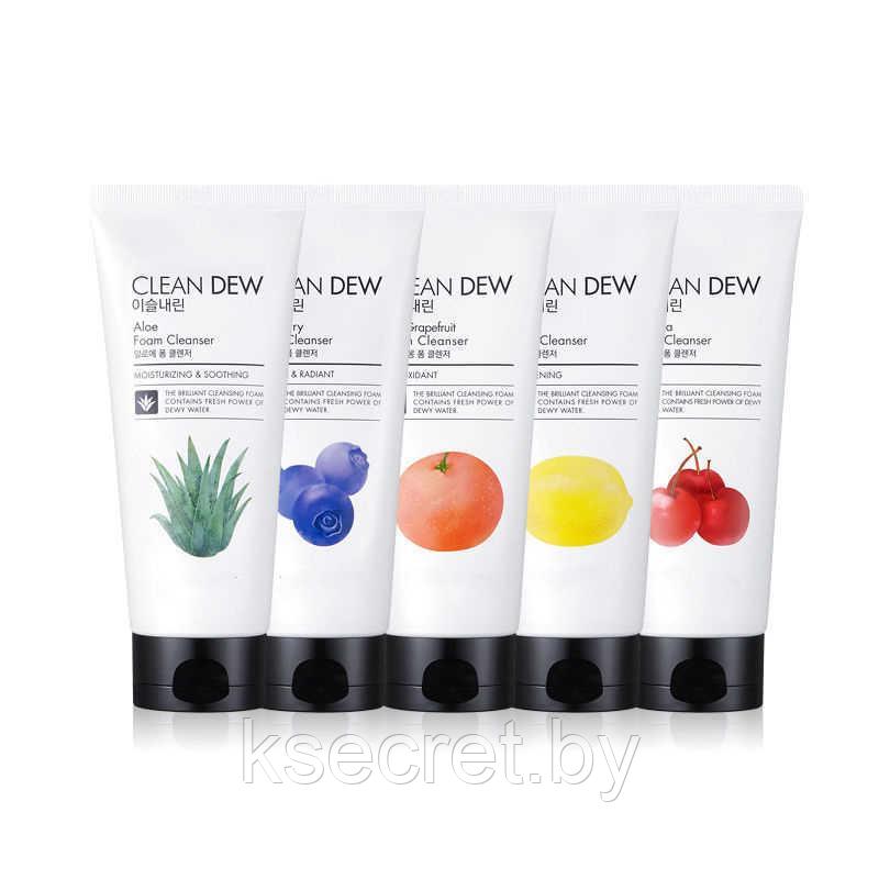 TONYMOLY CLEAN DEW Blueberry Foam Cleanser Очищающая пенка для умывания с экстрактом черники - фото 3 - id-p169401835