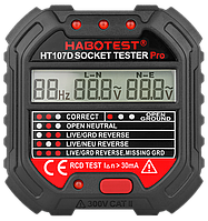 HT107D Тестер розеток и УЗО Habotest