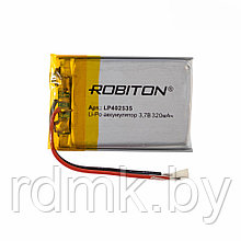 Li-po аккумулятор LP402535, 3,7v 320mAh