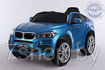 Детский электромобиль Wingo BMW X6M LUX (Лицензия) Автокраска