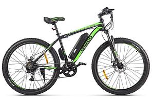 Электровелосипед Eltreco XT 600 D черно-зелёный