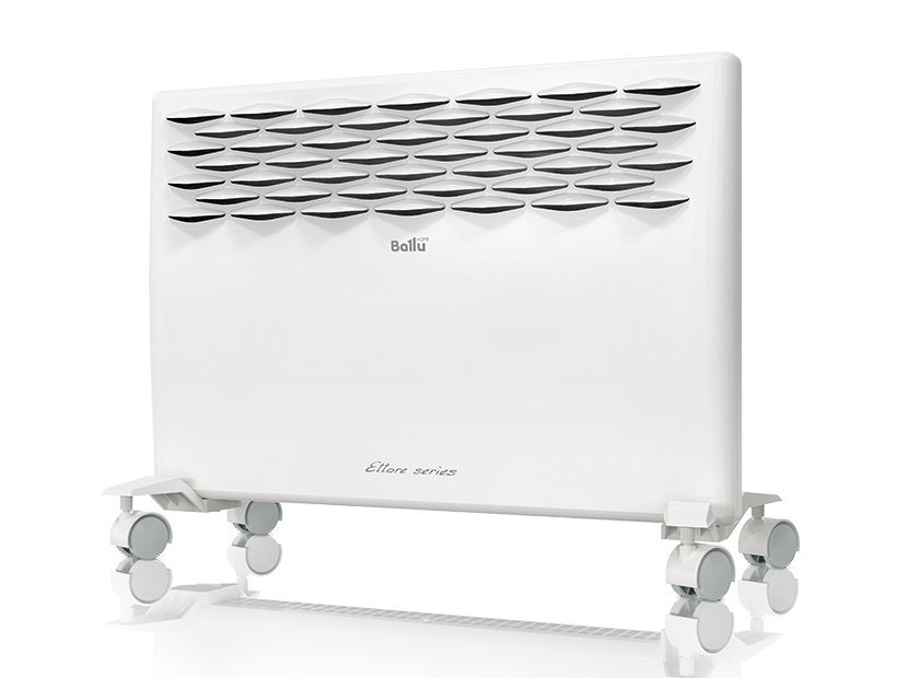 Конвектор электрический Ballu Ettore BEC/ETMR-2000 (2000W, 2 режима, термостат, отключение при опрокидывании)