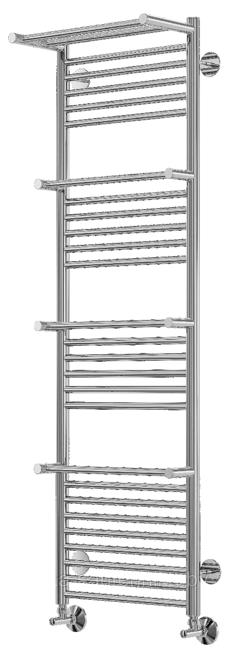 Полотенцесушитель водяной Terminus Аврора с полками П27 140/40