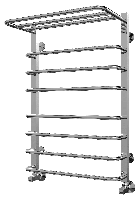 Полотенцесушитель водяной Terminus Арктур с полкой П8 80/50