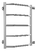 Полотенцесушитель водяной Terminus Виктория П5 60/40 б/п 50