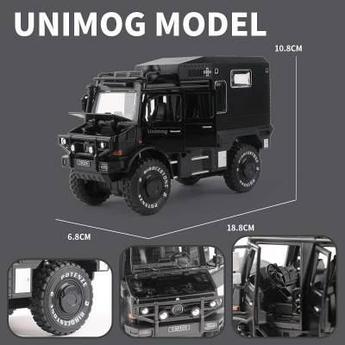 Машинка Металлическая Mercedes-Benz Unimog