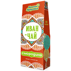 Иван-чай с листьями смородины ''Компас здоровья'', 60 г