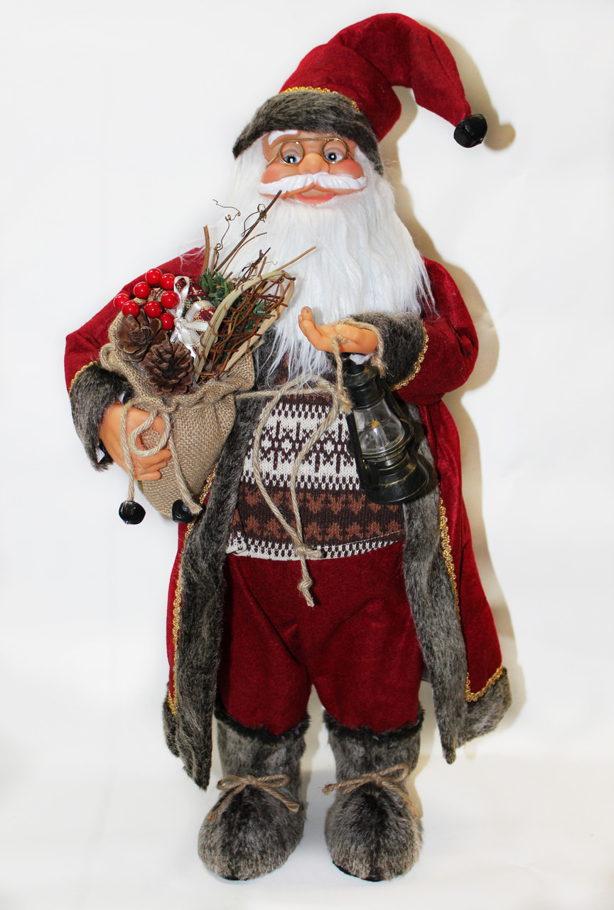 Дед Мороз/Санта Клаус фигурка под елку, арт.121230 (30х60х18) - фото 1 - id-p137822460