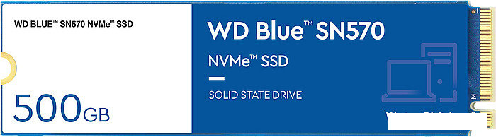 SSD WD Blue SN570 500GB WDS500G3B0C, фото 2