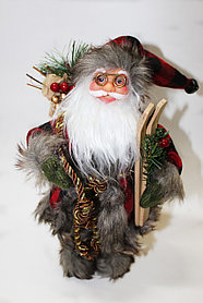 Дед Мороз / Санта Клаус фигурка под елку, арт. 121722, (30 см высота)