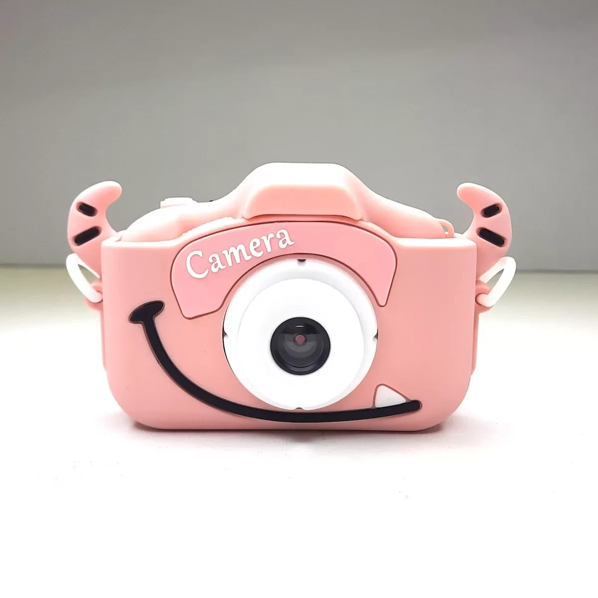 Детский фотоаппарат с селфи камерой Монстрик / Fun Camera / Розовый - фото 1 - id-p171956878