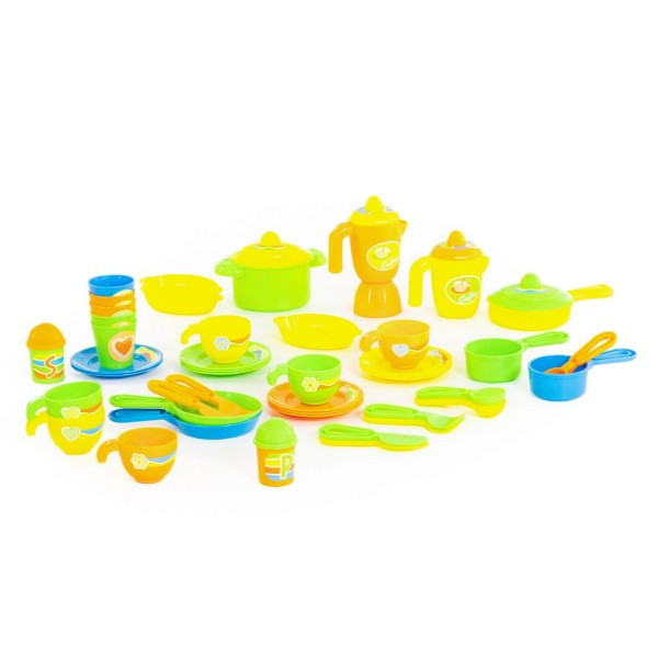 Детский набор игрушечной посуды "Kitchen Set" (в коробке) арт. 67906 Полесье - фото 2 - id-p171958886