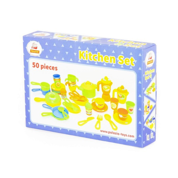 Детский набор игрушечной посуды "Kitchen Set" (в коробке) арт. 67906 Полесье - фото 5 - id-p171958886