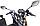 Трицикл Rutrike Дукат 1500 60V 1000W Серый, фото 3