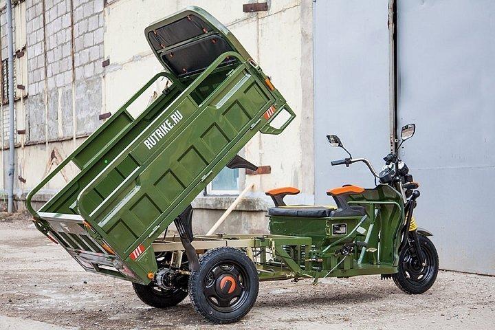 Трицикл Rutrike Дукат 1500 60V 1000W Серый - фото 8 - id-p165800114