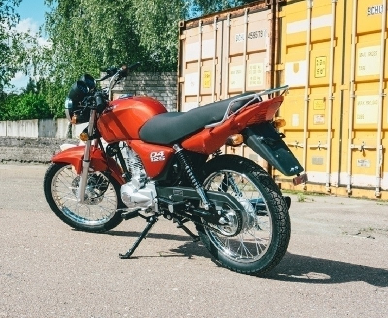 Мотоцикл Минск D4 125 красный - фото 6 - id-p165799550
