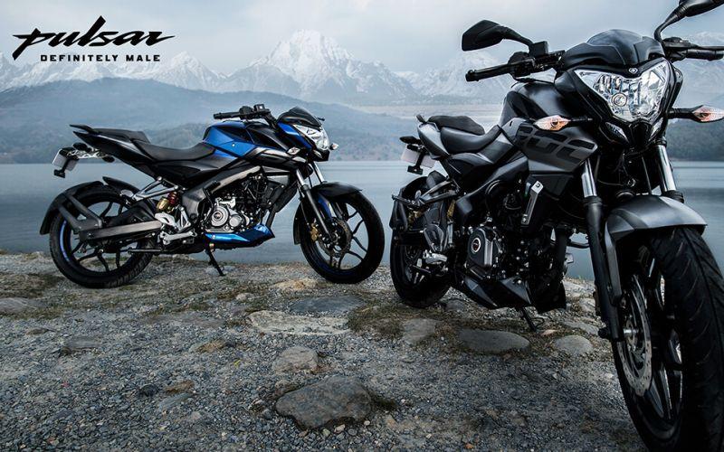 Мотоцикл BAJAJ Pulsar 200 NS - Чёрный - фото 4 - id-p165799604