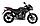 Мотоцикл BAJAJ Pulsar 180F Чёрно-оранжевый + Моторамка номерн. знака, фото 6