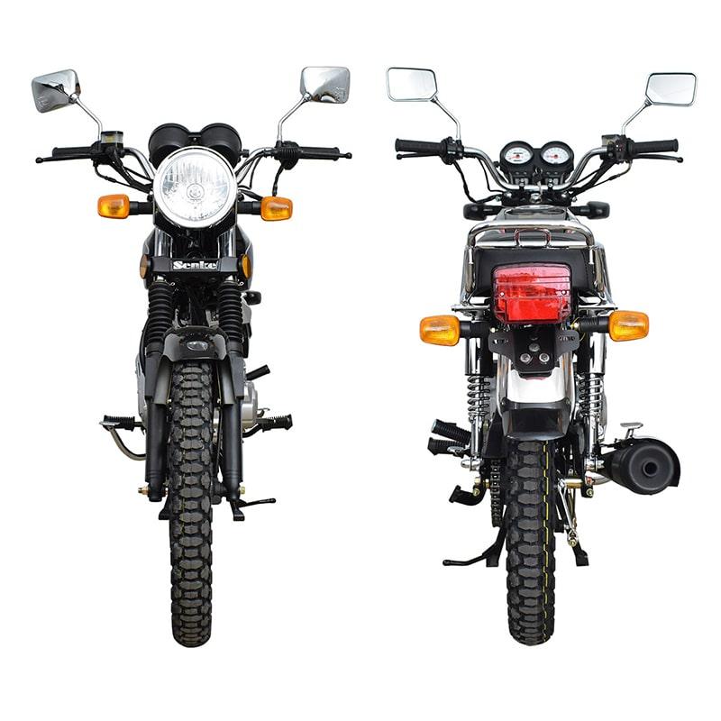 Мотоцикл Regulmoto RM 125 - Чёрный - фото 9 - id-p165799582
