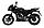 Мотоцикл BAJAJ Pulsar 180F Чёрно-серебристый + Моторамка номерн. знака, фото 3
