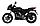 Мотоцикл BAJAJ Pulsar 180F Чёрно-серебристый + Моторамка номерн. знака, фото 4