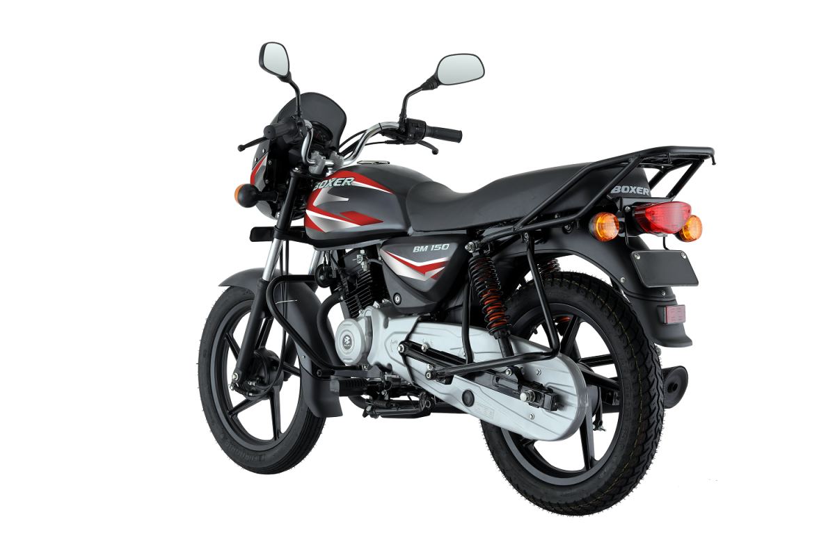 Мотоцикл Bajaj Boxer BM 150 UG Чёрно-серый - фото 10 - id-p165799589