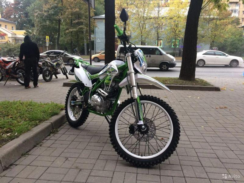 Кроссовый мотоцикл Wels MX 250 R Зелёный - фото 9 - id-p165799630