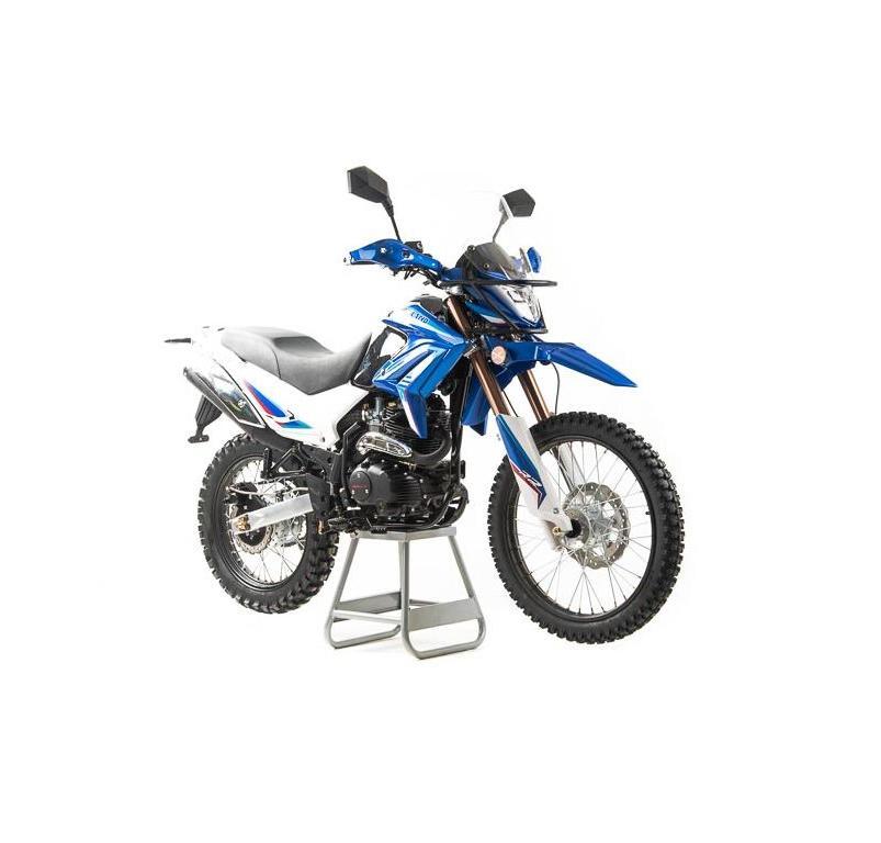 Мотоцикл Кросс Motoland XR250 ENDURO (172FMM-5/PR250) Синий - фото 8 - id-p171965958