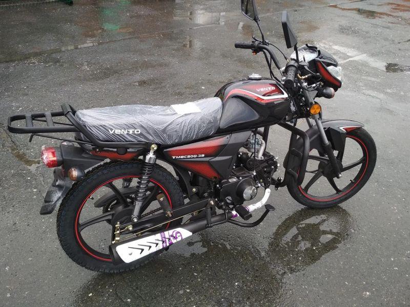 Мопед VENTO RIVA 2 SX черный, 50 кубов