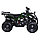 Детский квадроцикл MOTAX ATV Х-16 Мини-Гризли с Механическим стартером Черный + Шлем, фото 7