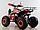 Детский квадроцикл MOTAX T-REX Super Lux 125 cc черно-розовый, фото 5