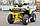 Квадроцикл IRBIS ATV125 желтый, фото 2