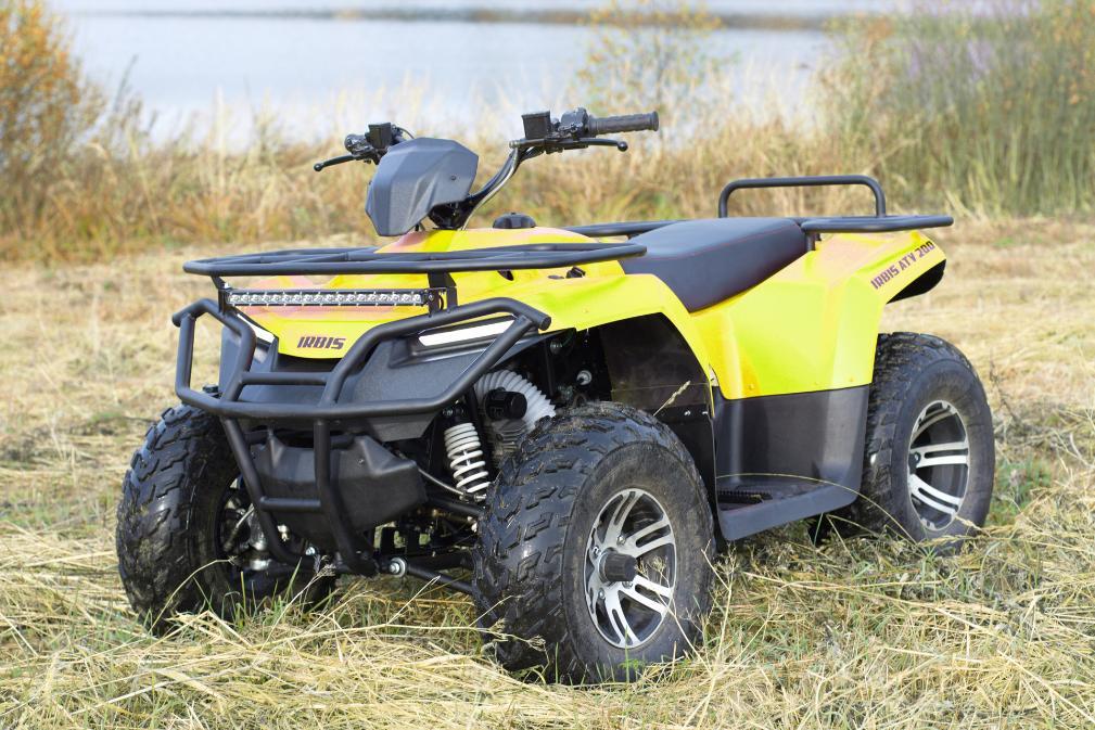 Квадроцикл IRBIS ATV200 200 см3 желтый - фото 2 - id-p165799878