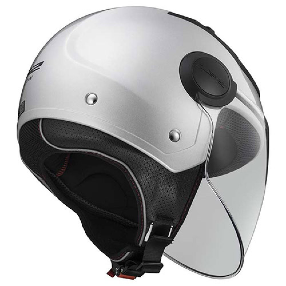 Шлем LS2 OF562 AIRFLOW Solid - черный - фото 4 - id-p165799907