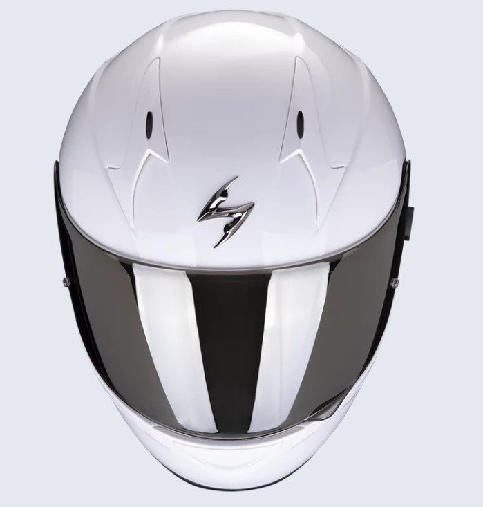 Шлем Scorpion EXO-390 SOLID - Белый - фото 2 - id-p168961533