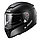 Шлем LS2 FF390 BREAKER SOLID Черный матовый, фото 9