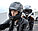 Шлем мотоциклетный YM-829,Черный (размер S) Тонированный визор, фото 9
