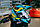 Мотошлем RACER BLD-819-7, желтый/синий Размер S, фото 2