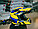 Мотошлем RACER JK316, синий/оранжевый Размер XL, фото 10