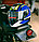 Мотошлем RACER BLD-M62, синий/желтый Размер M, фото 3
