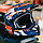 Мотошлем RACER JK316, синий/белый Размер M, фото 4