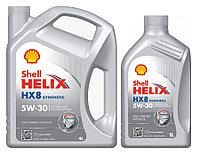 Моторное масло SHELL 550052835+550040462 Helix HX8 Synthetic 5W-30 4л + 1л АКЦИЯ