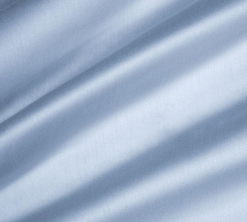 Пододеяльник из сатина на молнии двуспальный (180x210) Бэлио голубой - фото 2 - id-p171989314