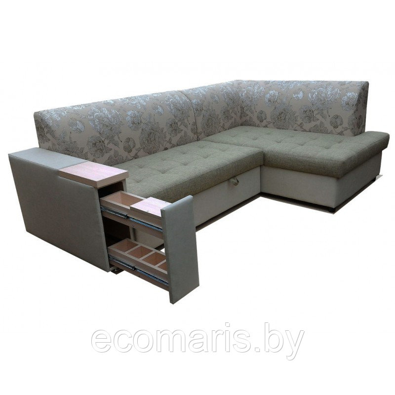 Угловой диван со спальным местом Имперский-6 - фото 2 - id-p171992594