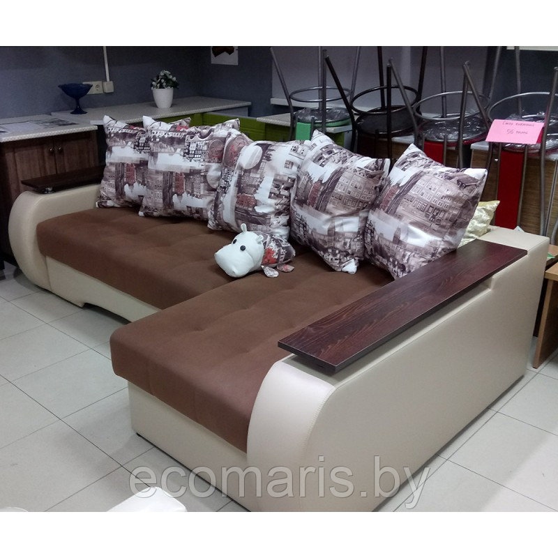 Угловой диван со спальным местом Рамонак-6